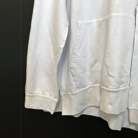 新品 maison margiela 2019ss "白タグ"変形 hoody