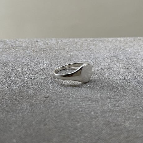 atelier sample silver925 ring"signet" 14号