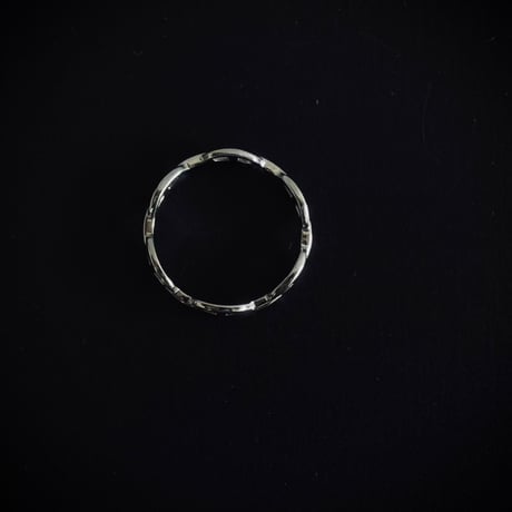 【more price down】factory sample silver 925 chain ring 19号