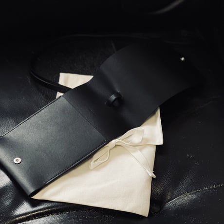 新品 jilsander 2023ss leather shoulder pouch