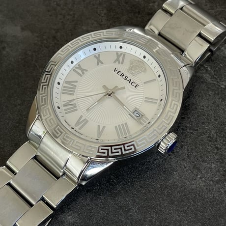 新品 versace 2022aw greca dress watch