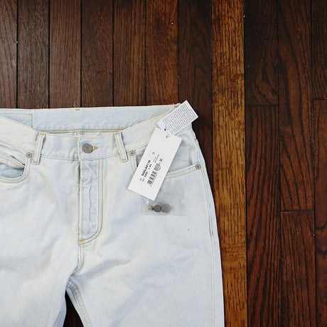新品 maison margiela  bleach denim