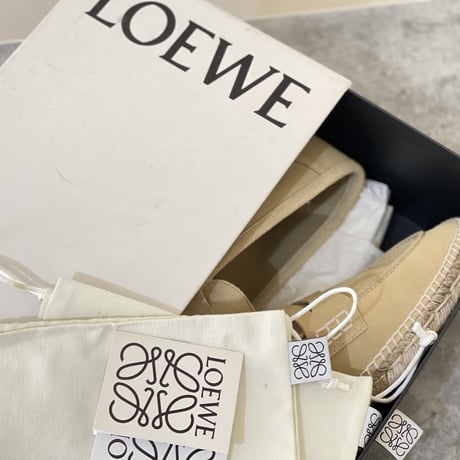 新品 loewe 2022ss leather loafer