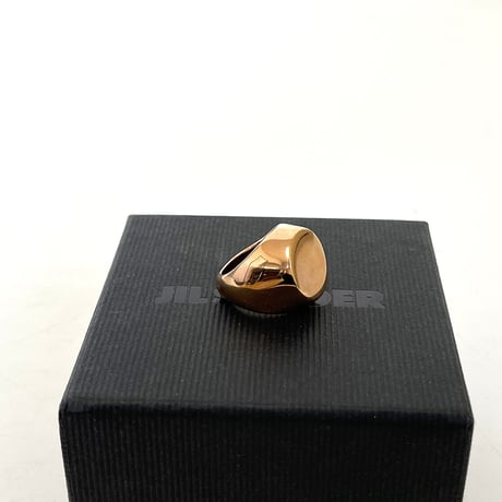 新品 2019aw jilsander signet ring bronze 7号