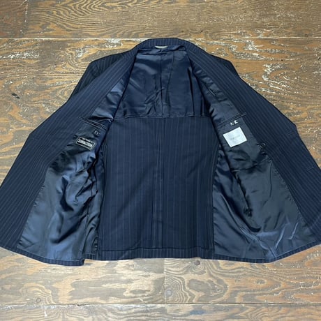 setup suit + hermes necktie #10