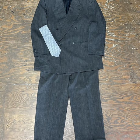 setup suit + hermes necktie #8