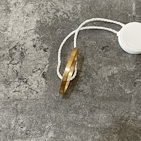 新品 maison margiela 2022aw number ring gold