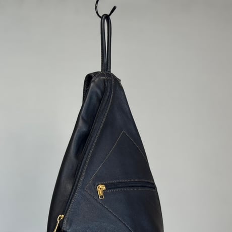 loewe leather bag "anton" black