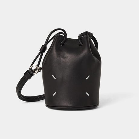 maison margiela "tabi" leather shoulder bag