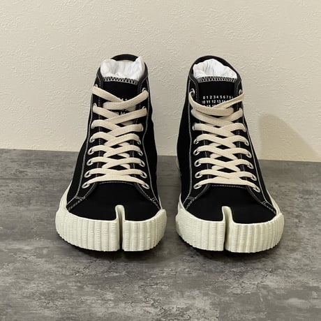 新品 maison margiela 2022ss tabi sneaker black 41