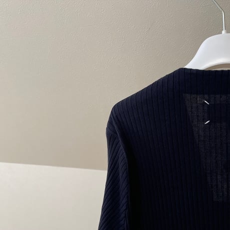 maison margiela ”再構築” collar less jacket