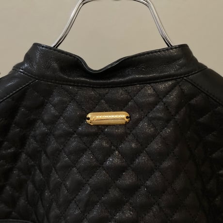 新品 trussardi 2021aw leather jacket