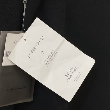 新品 yohji yamamoto black trousers 2