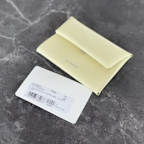 新品 jilsander 2023ss leather coin purse
