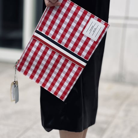 新品 thom browne 2020 made in Flance clutch bag