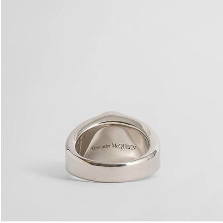 新品 alexandermcqueen 2023ss skull signet ring 19