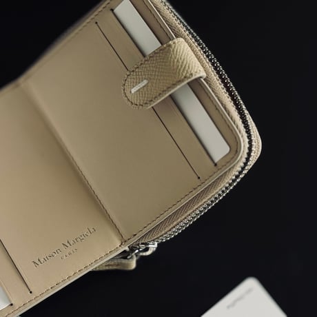 【国内正規】新品 maison margiela leather wallet beige