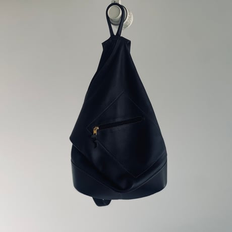 loewe leather bag "anton" black