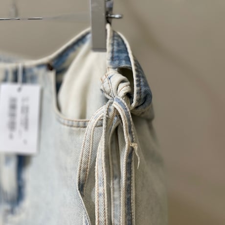 新品 mm6 maison margiela 2019ss bleach wide denim pants