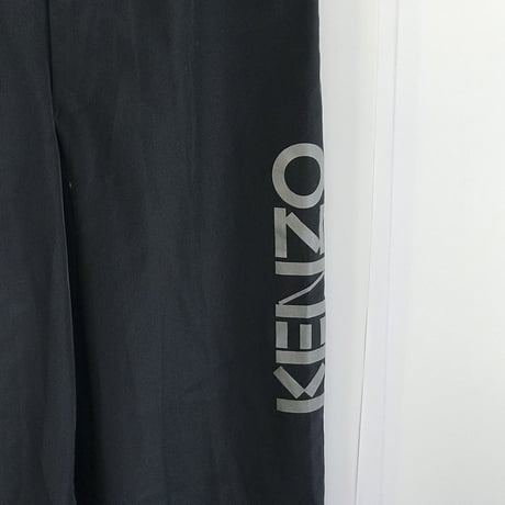 kenzo nylon wide pants