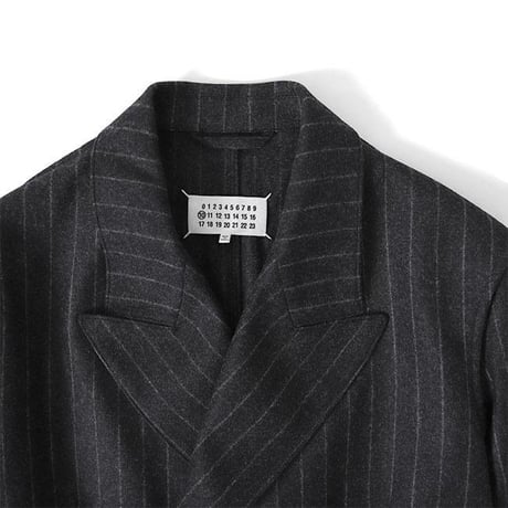 新品 maison margiela stripe double jacket