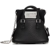 【国内正規品】 maison margiela 5ac leather shoulder bag black