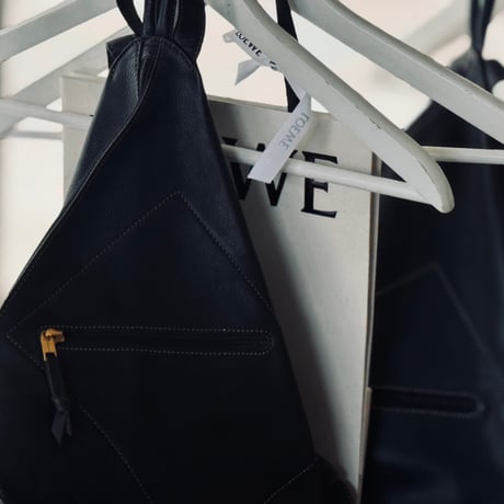 loewe leather bag "anton" + shopping bag