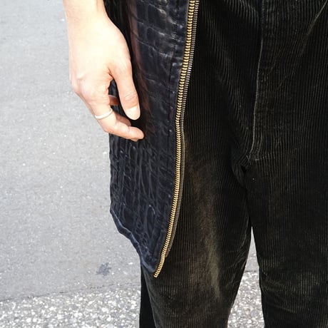 Yves Saint Laurent rive gauche  fake leather coat