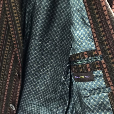 試着のみ etro 2018aw jacquard tailored jacket