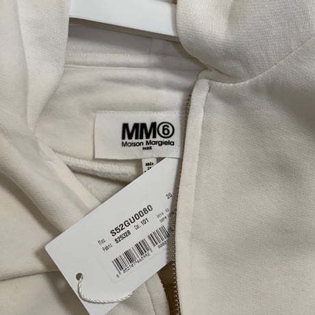 新品 mm6 maison margiela 19aw over size long hoodie XL