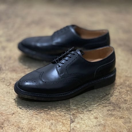 新品 polo ralph lauren 2021aw wing tip dress shose black 43