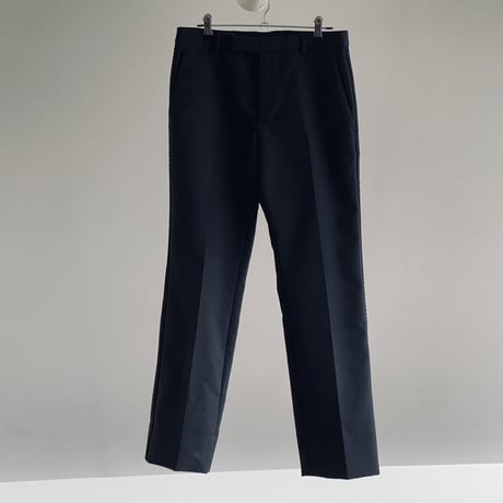 gucci side lace line trousers 44