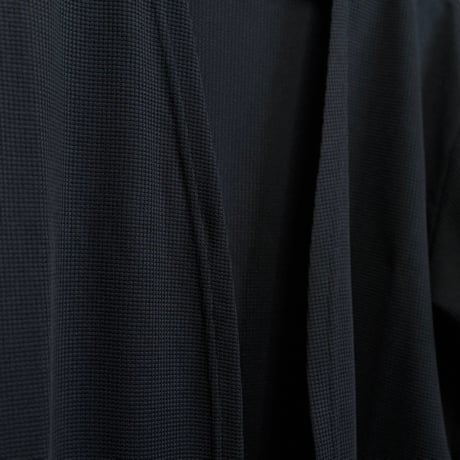 【price down 】factory sample collarless jacket black