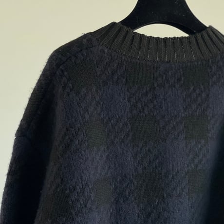 dries van noten oversize cashmere knit