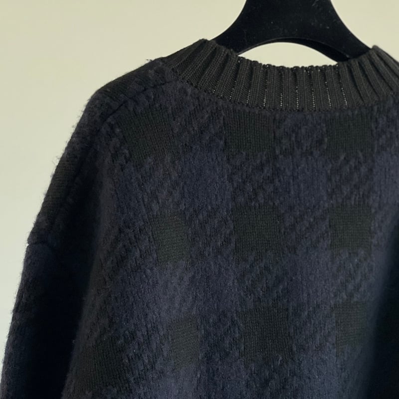 dries van noten oversize cashmere knit | requality