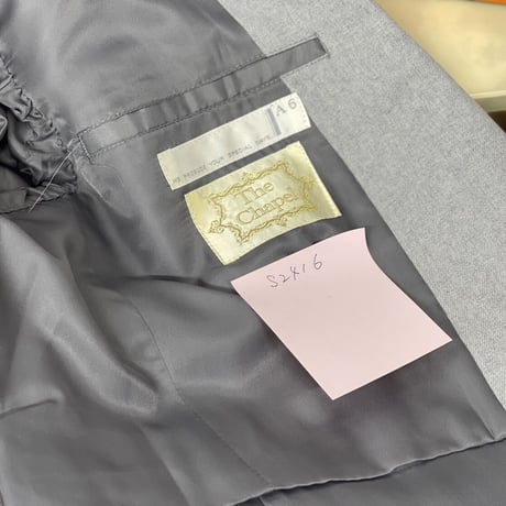 setup suit + hermes necktie #16
