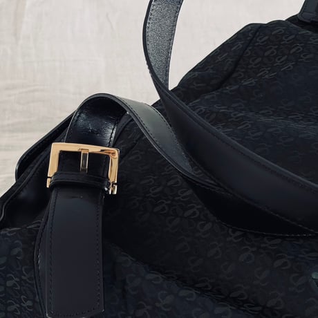 loewe anagram leather back pack
