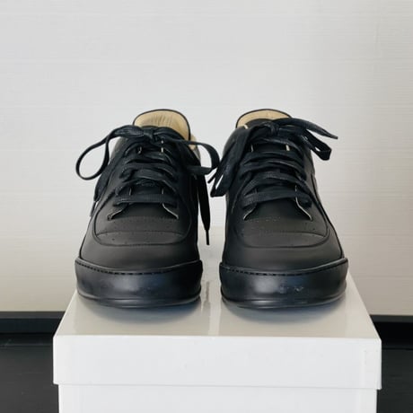 新品 maison margiela air force 1 type sneakers black 44