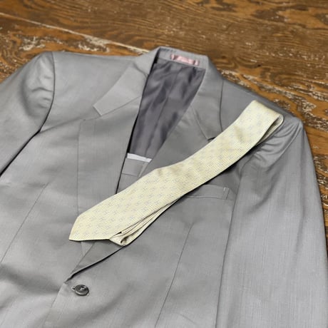 setup suit + hermes necktie #15