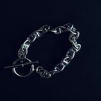 【price down】import factory sample anchor chain bracelet silver