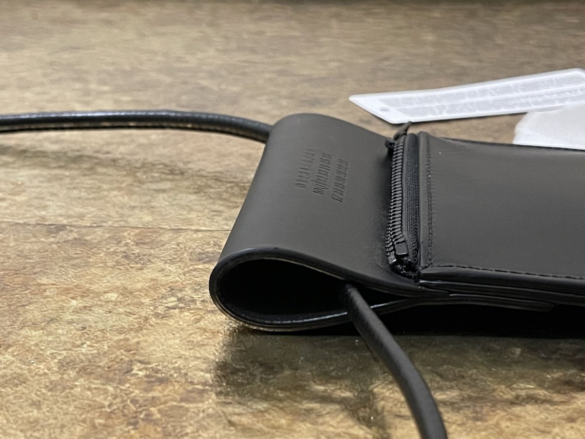 新品 maison margiela 2021ss leather pauch | requa