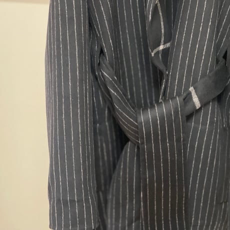 新品 karl lagerfeld 2020aw belted dougle coat