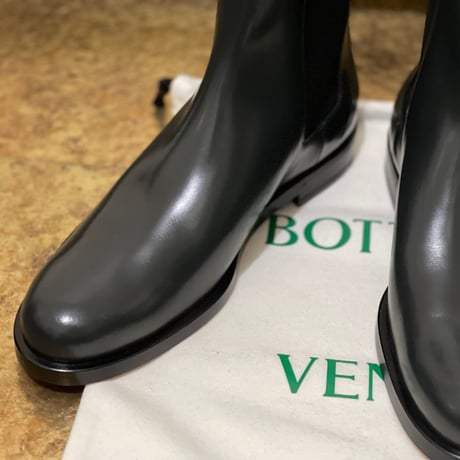 新品 bottega beneta 2020aw side gore green boots 41