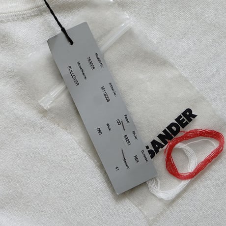 未使用 jil sander cashmere×cotton knit