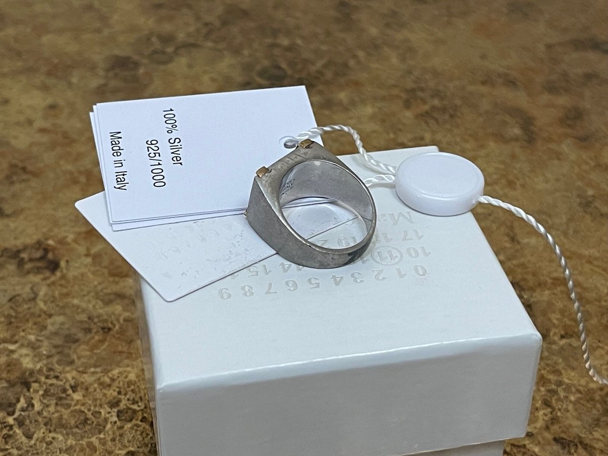 maison margiela 2020aw signet ring 15号 新品 maison margiela 2020aw signet ring 15号 | req