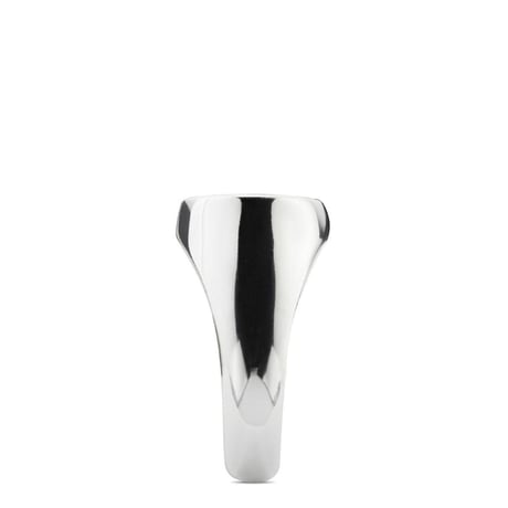 新品 gucci silver logo ring 12号