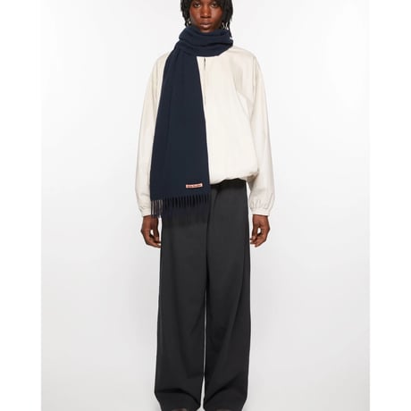 新品 acne studios 2024aw logo muffler