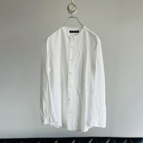 issey miyake men collarless shirt 2