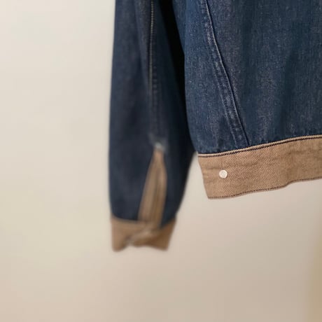 新品 mm6 maison margiela 2020aw reversible denim jacket 40