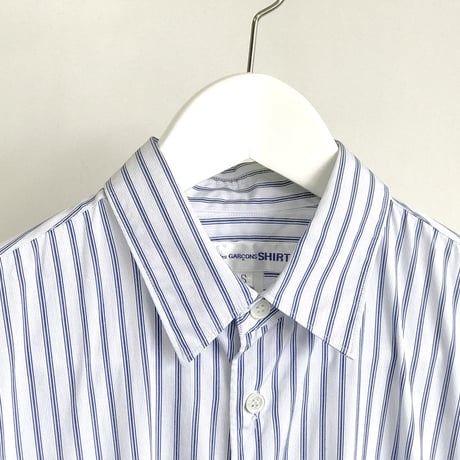 comme des garçons shirt made in Flance stripe shirt